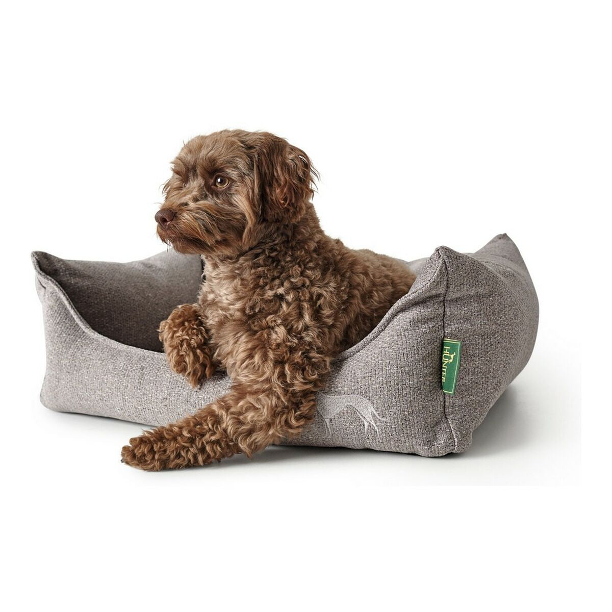 Hundesofa Hunter Prag 70 x 50 cm Grau