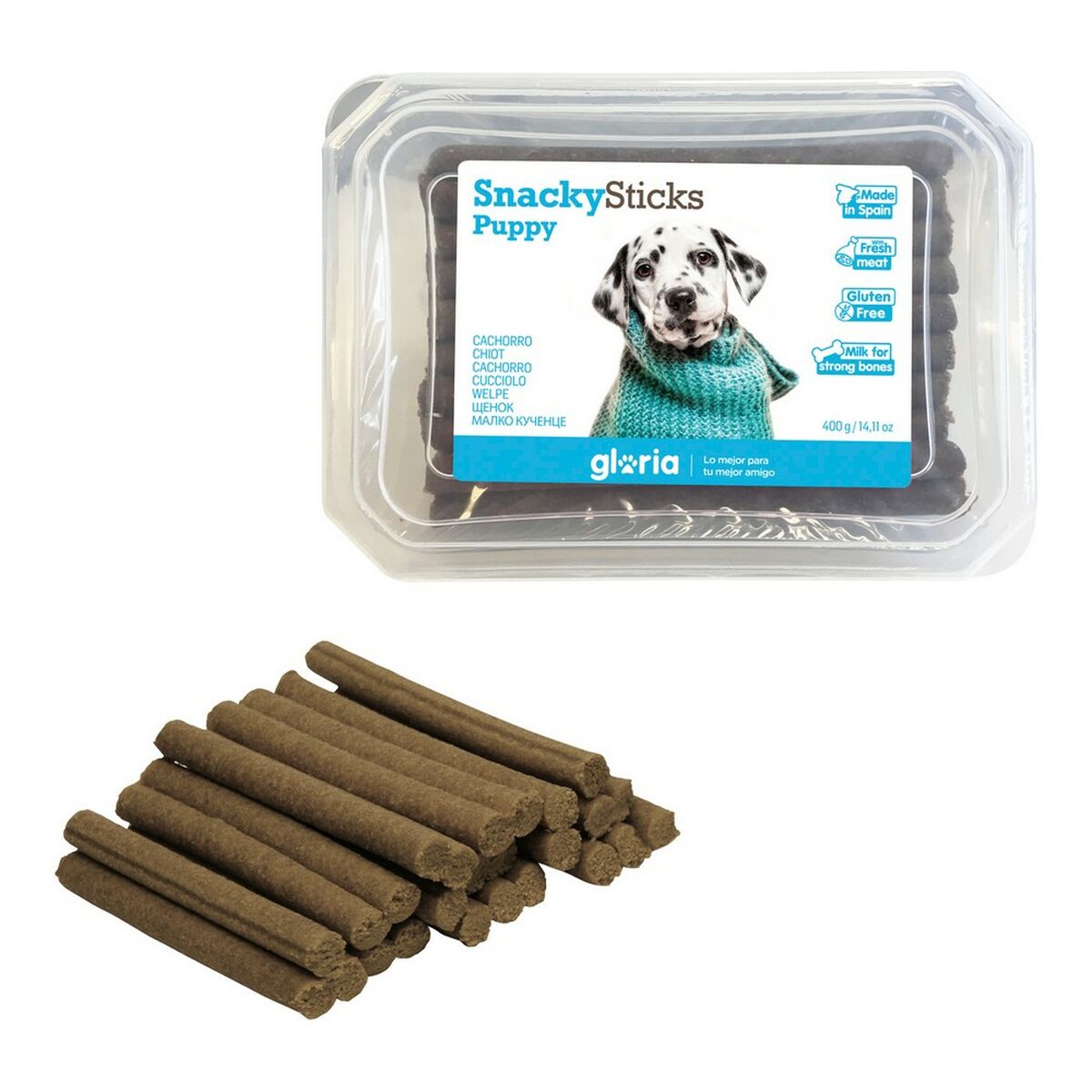 Hundesnack Gloria Snackys Sticks Puppy (800 g)