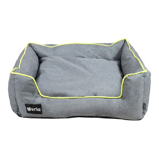 Hundebett Gloria QUARTZ Grau Verde, gris 70 x 60 cm